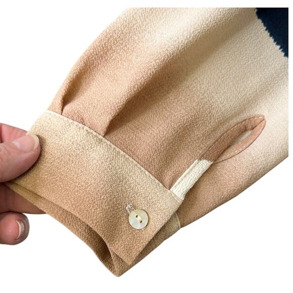 Joseph Ribkoff Striped Button-Front Blouse, Size 10, NWT - Picture 6 of 8